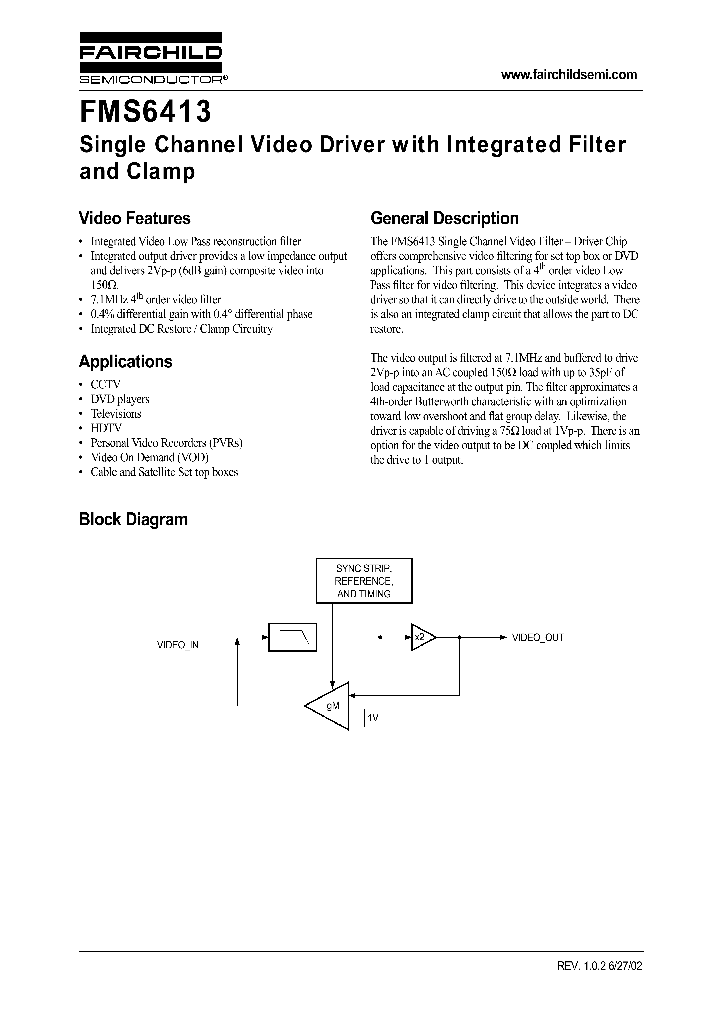 FMS6413CS_706895.PDF Datasheet