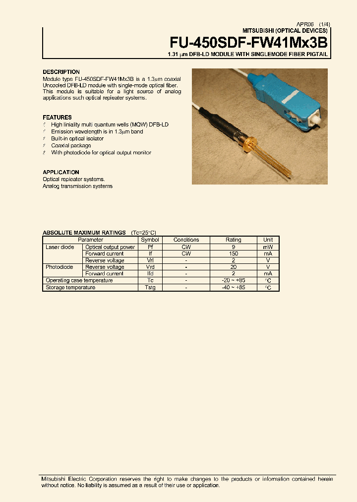 FU-450SDF-FW41M33B_848607.PDF Datasheet