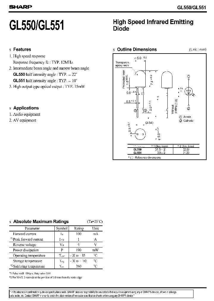 GL550_1012901.PDF Datasheet