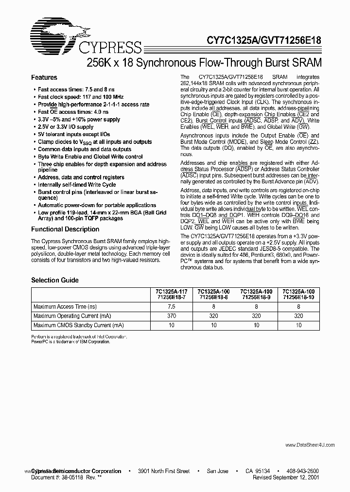 GVT71256E18_882907.PDF Datasheet