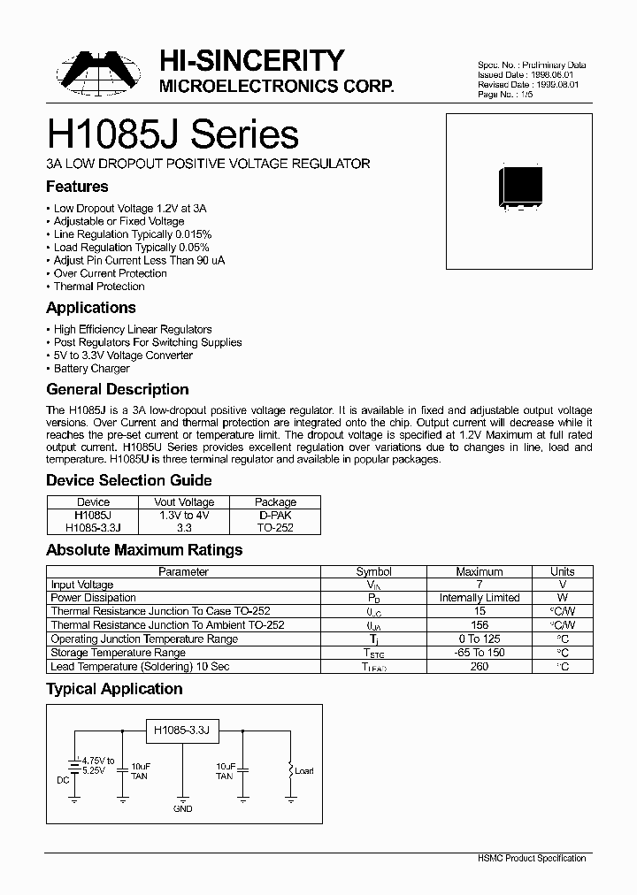 H1085-33J_927154.PDF Datasheet