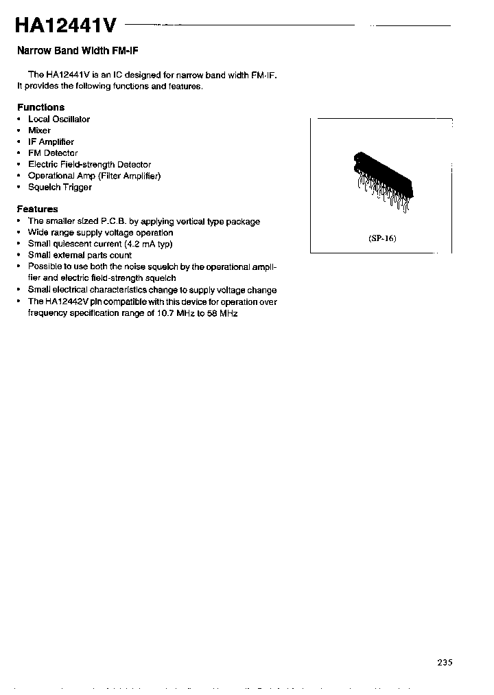 HA12441V_869764.PDF Datasheet