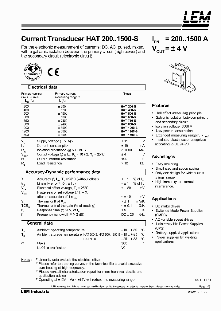 HAT200-S_1011197.PDF Datasheet