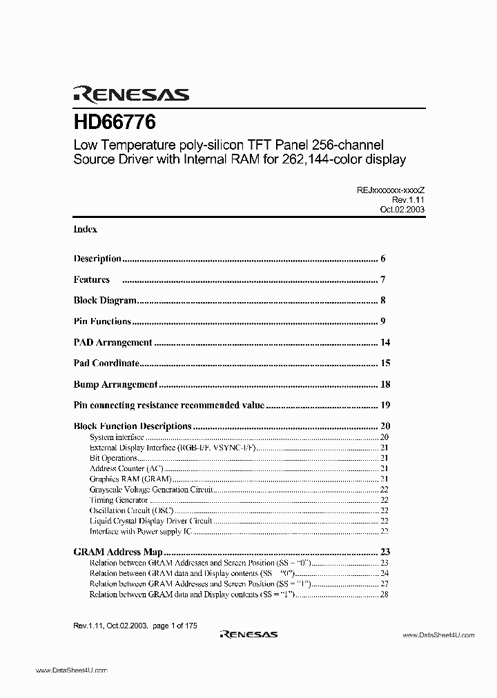 HD66776_951417.PDF Datasheet