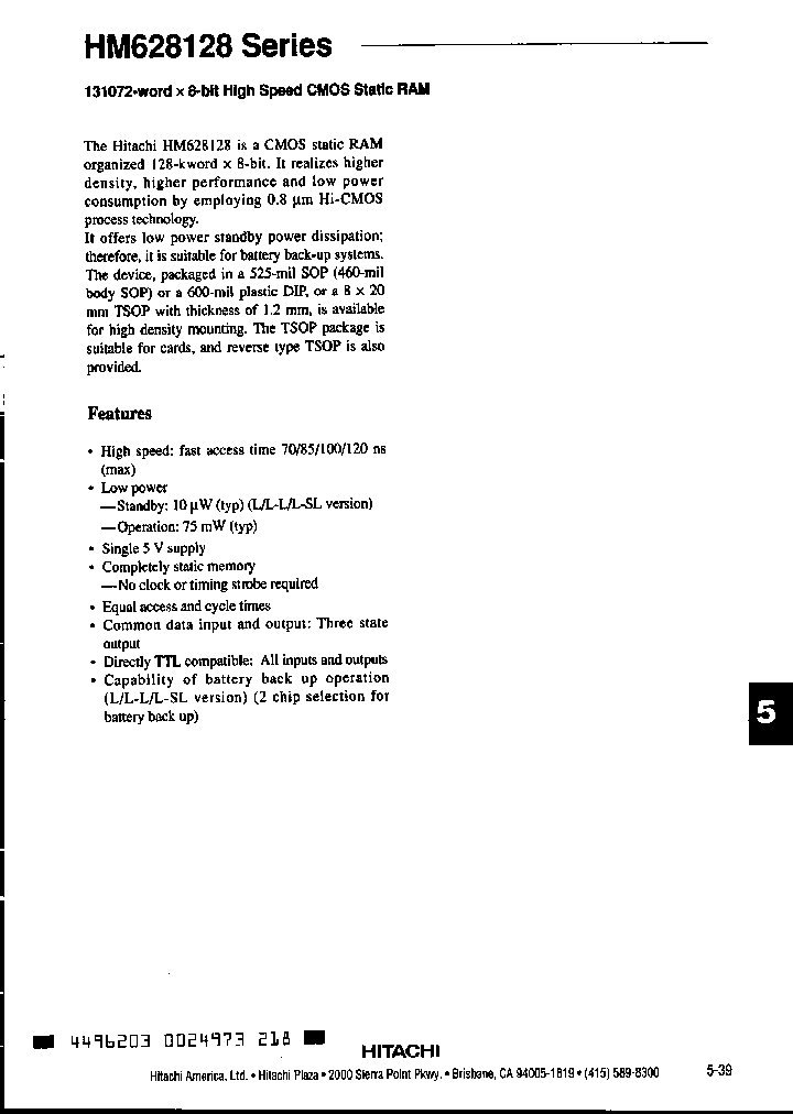 HM628128FP-10_714824.PDF Datasheet