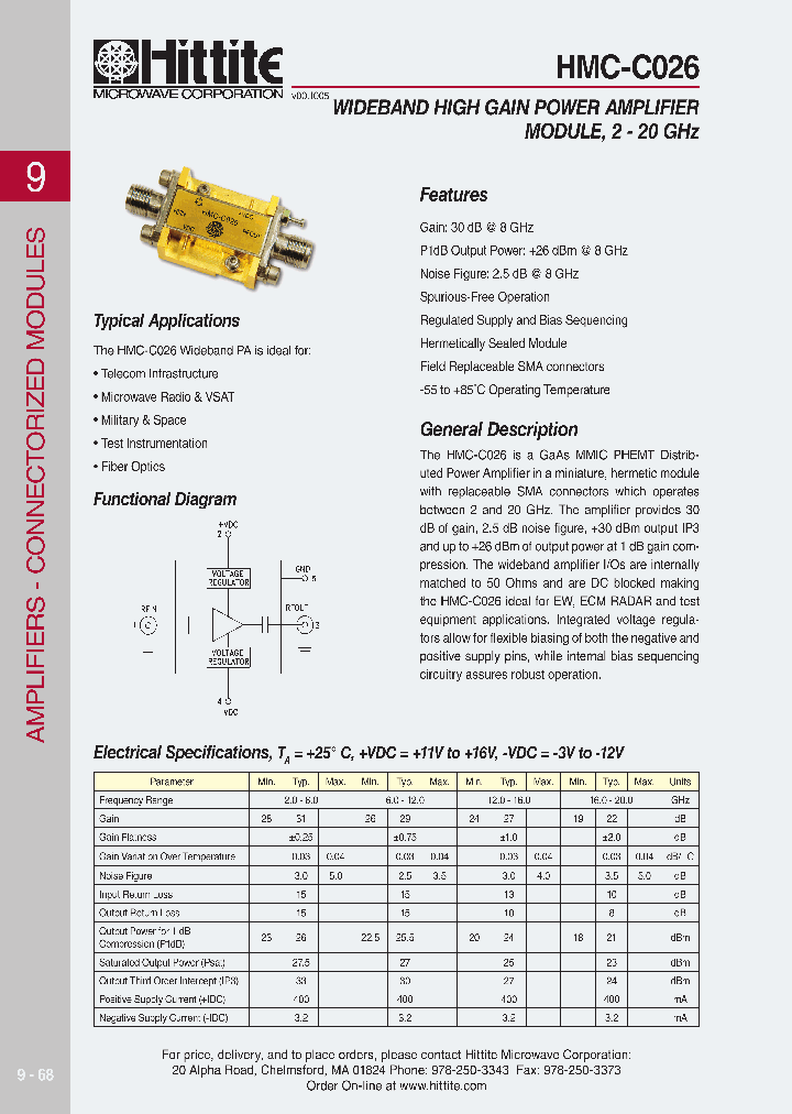 HMC-C026_615315.PDF Datasheet