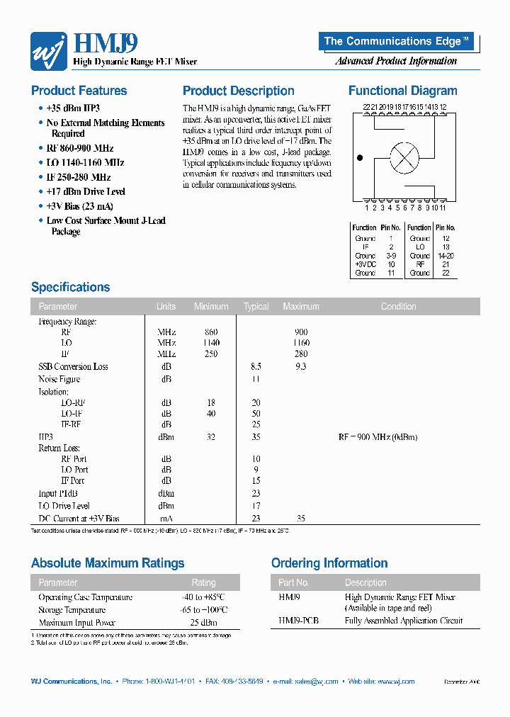 HMJ9-PCB_669678.PDF Datasheet