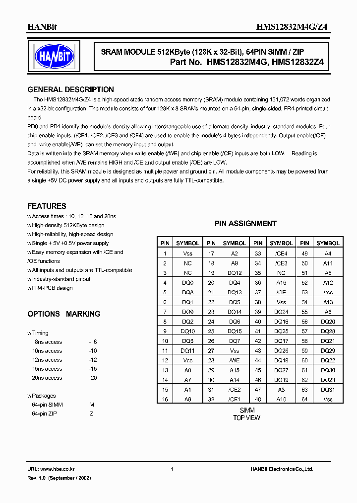 HMS12832Z4_633088.PDF Datasheet