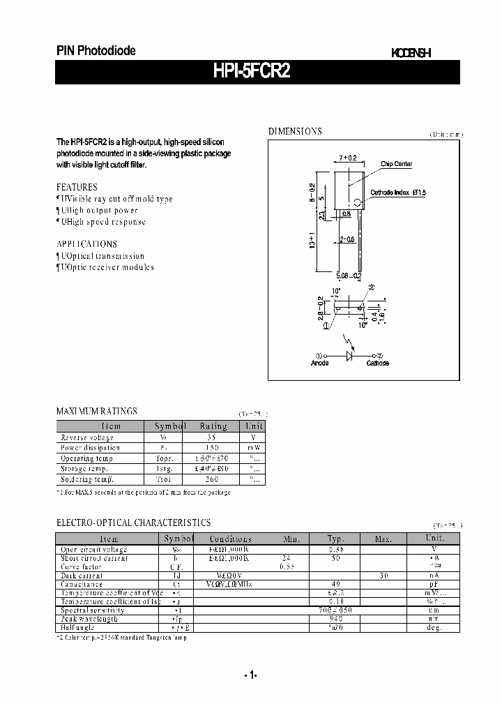 HPI-5FCR2_944154.PDF Datasheet