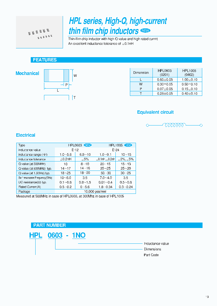 HPL0603_677942.PDF Datasheet