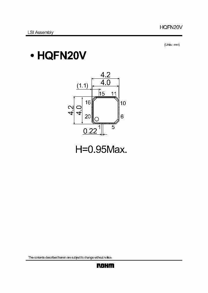 HQFN20V_721637.PDF Datasheet