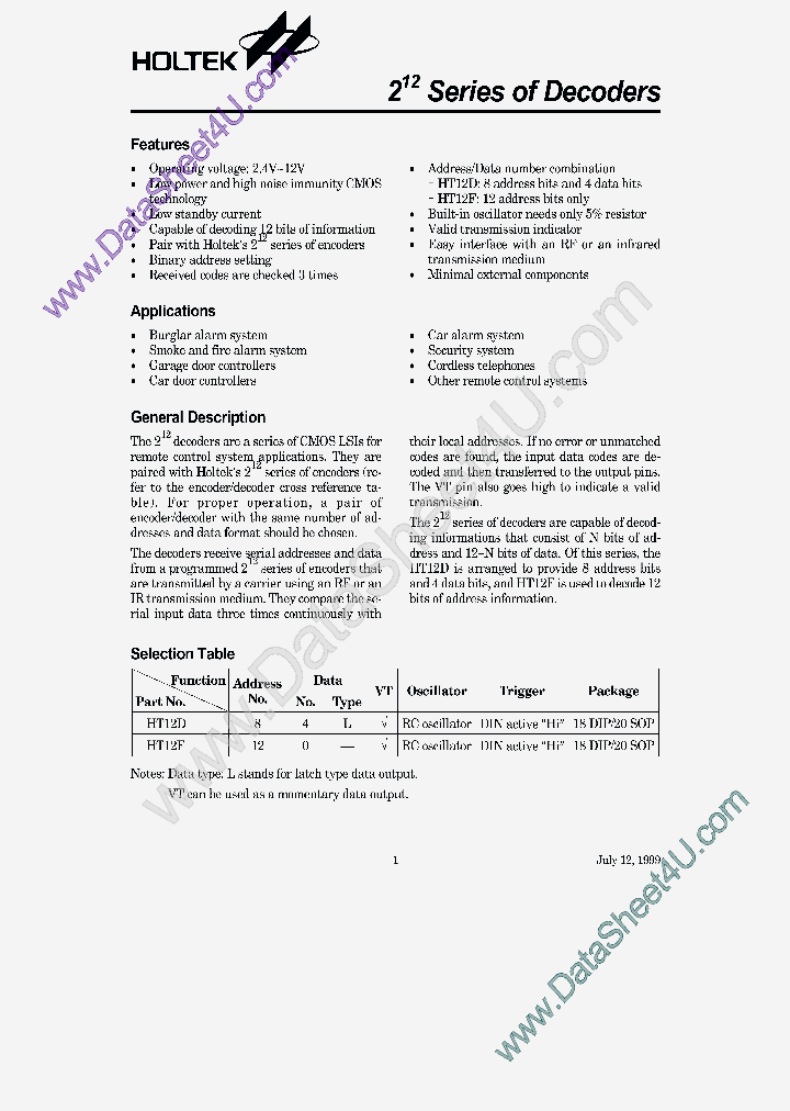 HT-12F_816735.PDF Datasheet