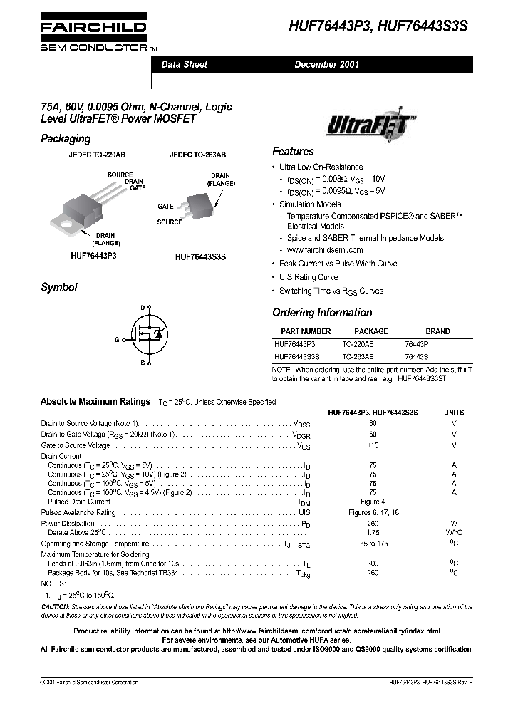 HUF76443P3_1009116.PDF Datasheet