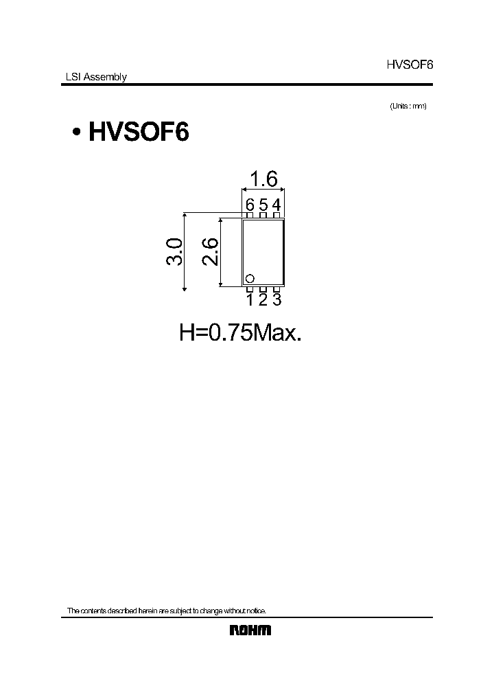 HVSOF6_721667.PDF Datasheet