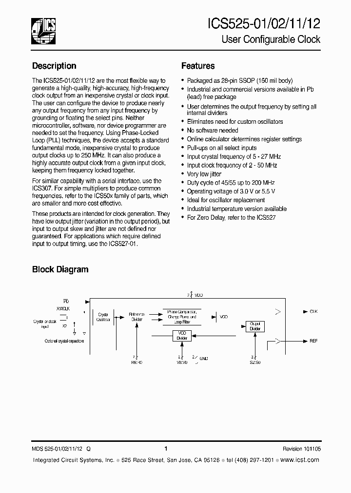 ICS525-02_865964.PDF Datasheet