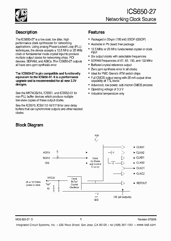 ICS650-27_608966.PDF Datasheet