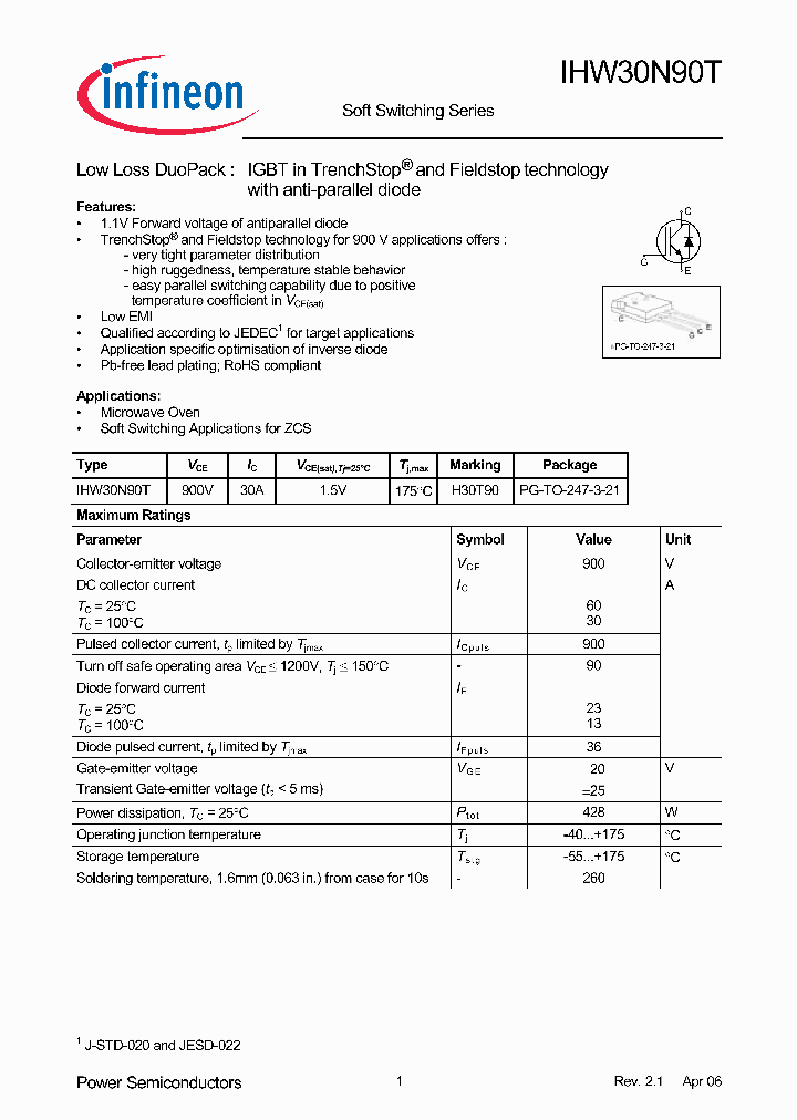IHW30N90T_655508.PDF Datasheet