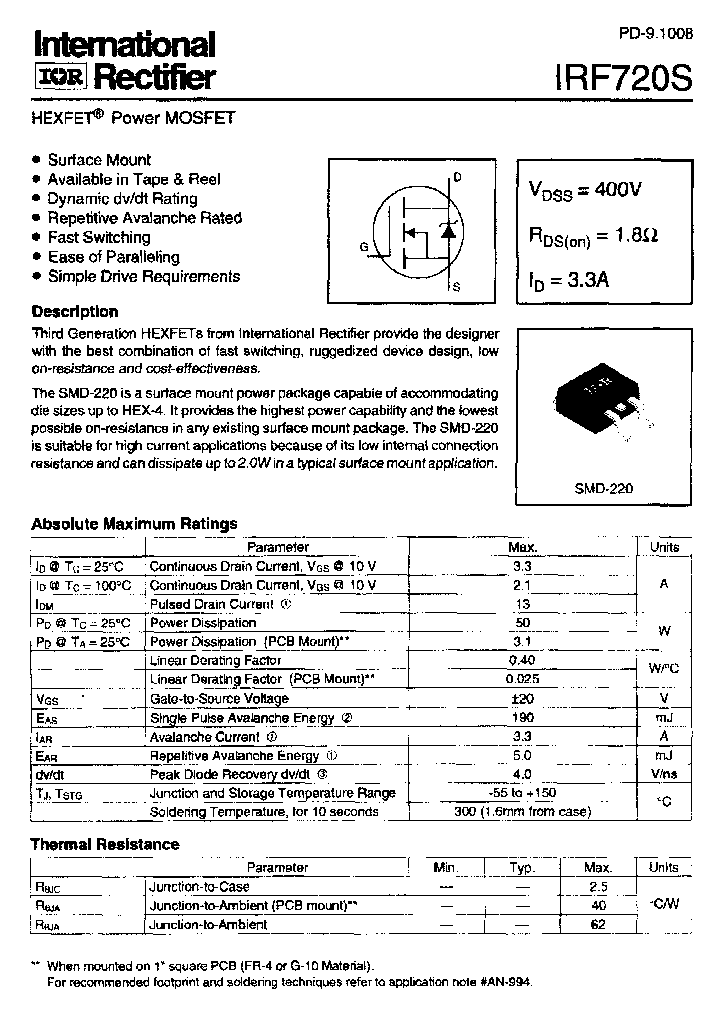 IRF720S_931967.PDF Datasheet