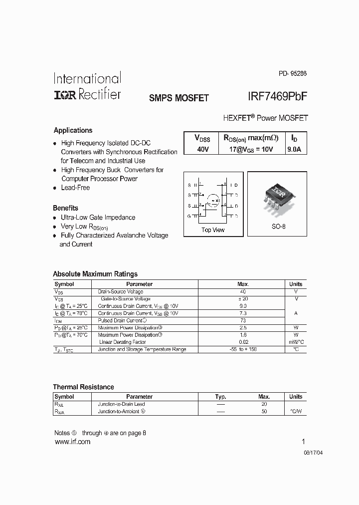 IRF7469PBF_922539.PDF Datasheet