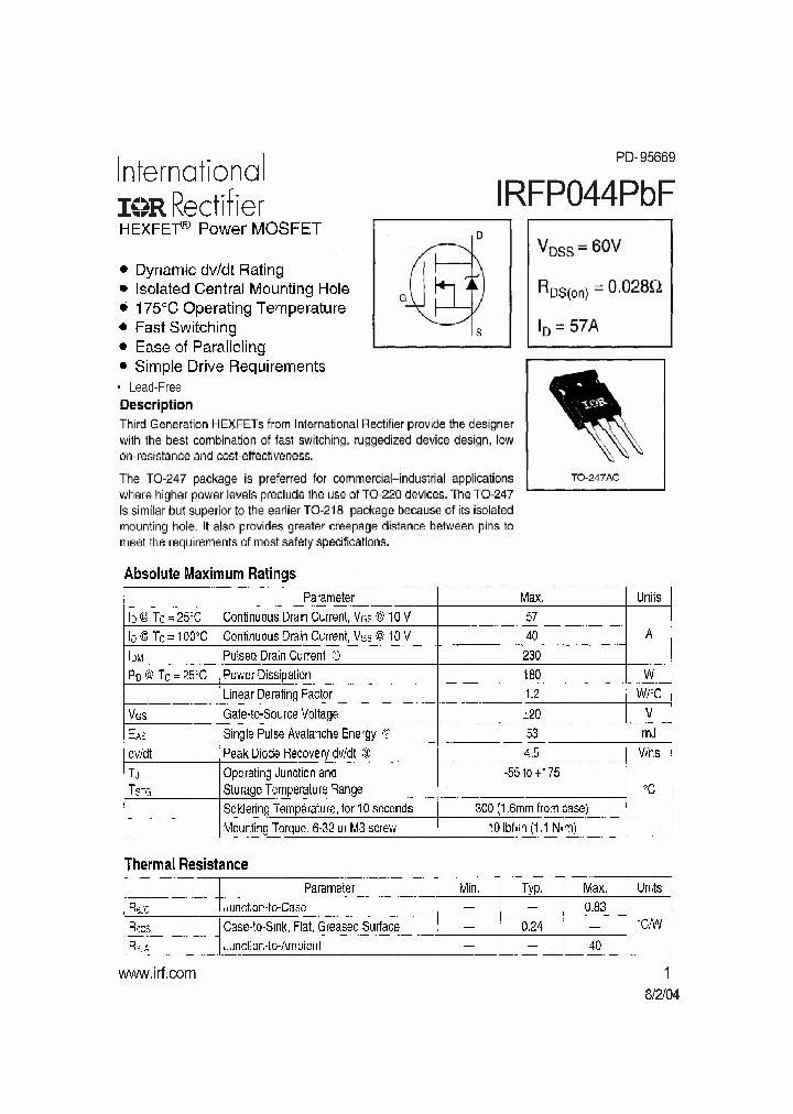 IRFP044PBF_933051.PDF Datasheet