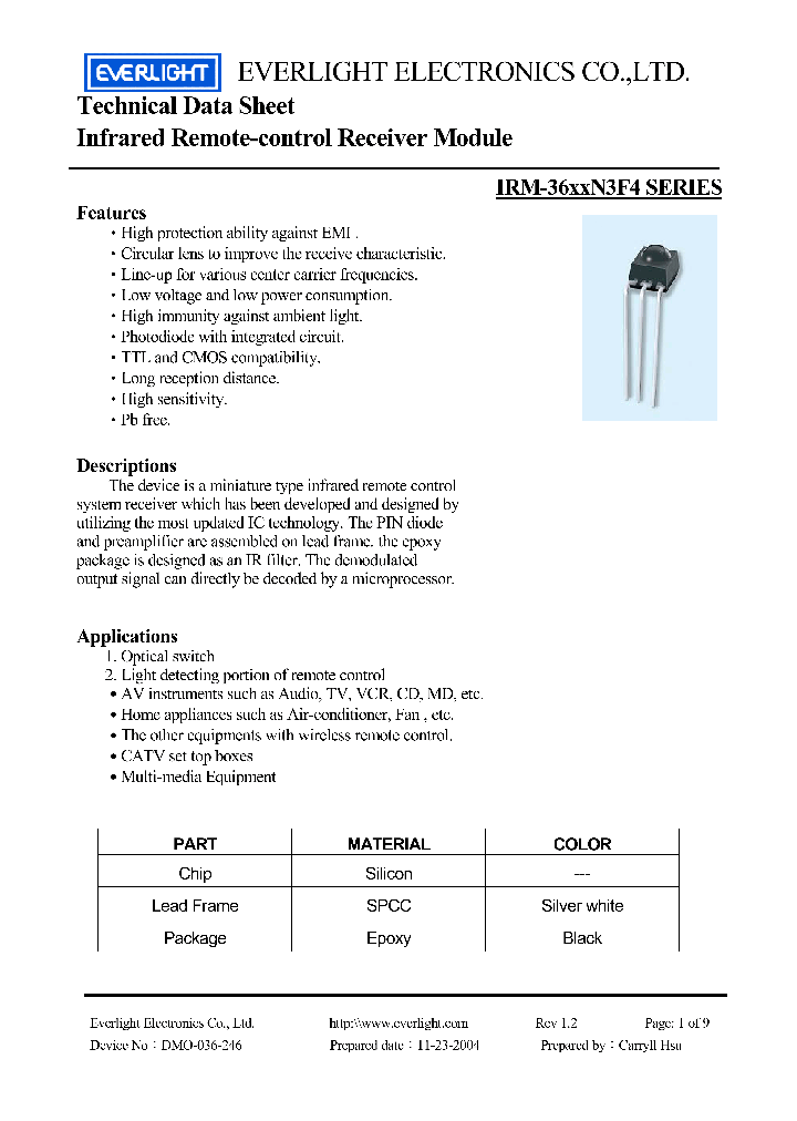 IRM-3633N3F4_718598.PDF Datasheet