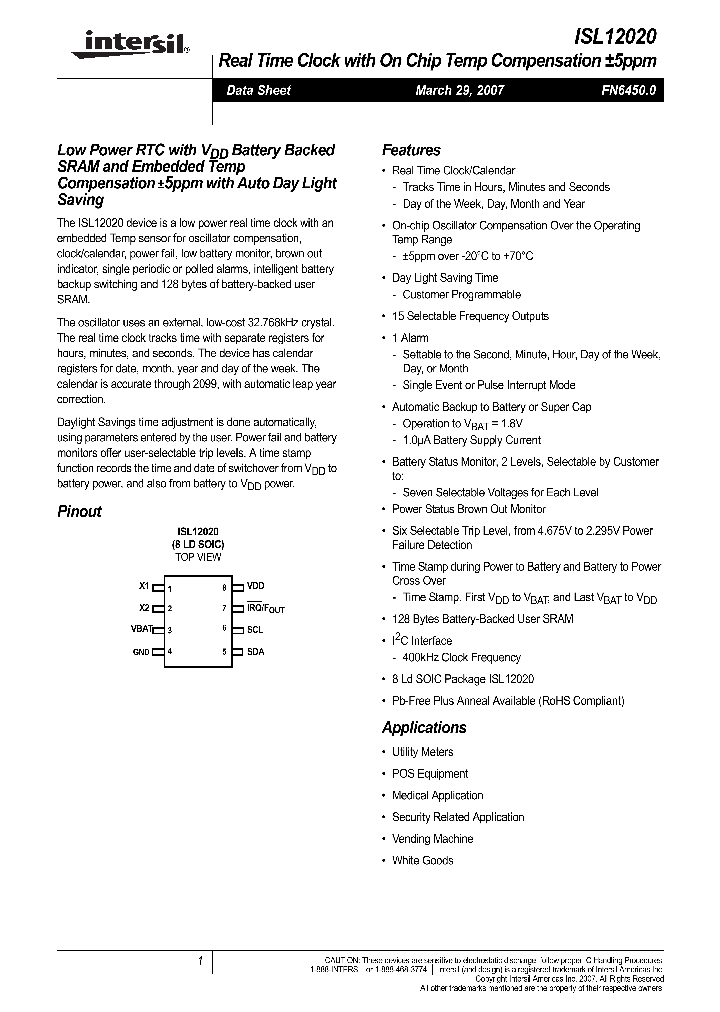 ISL12020_716296.PDF Datasheet