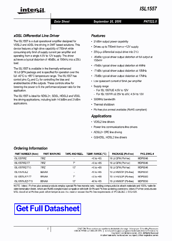 ISL1557IRZ-T13_709723.PDF Datasheet
