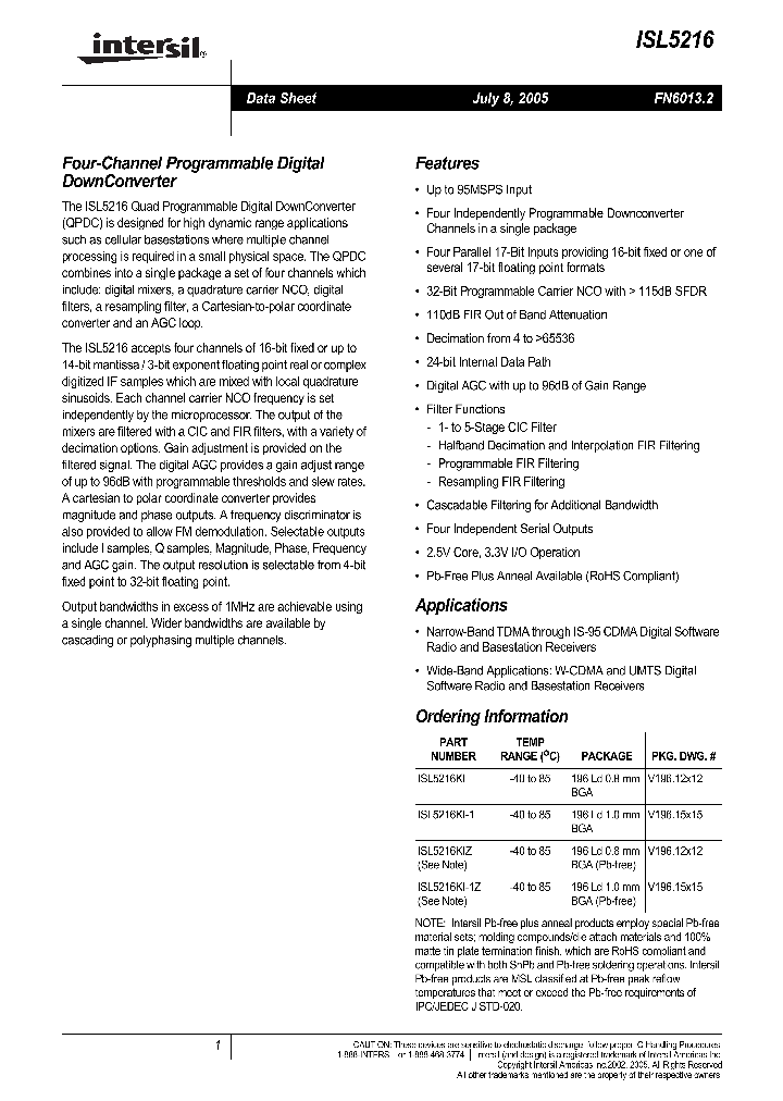 ISL521605_719433.PDF Datasheet