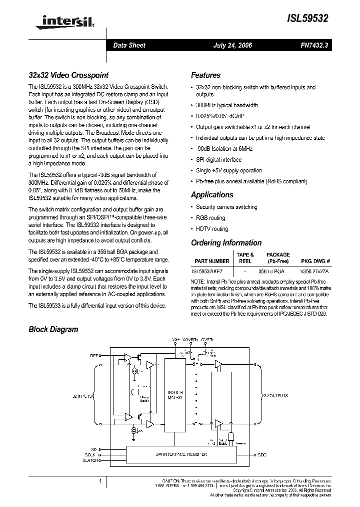 ISL59532IKEZ_703472.PDF Datasheet