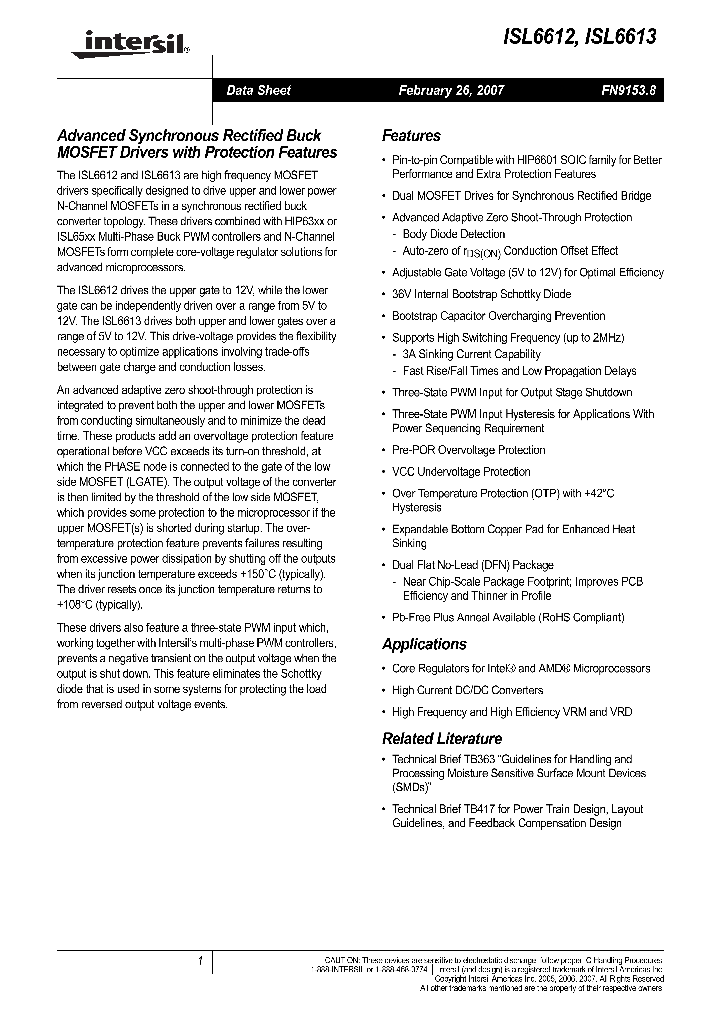 ISL661207_706216.PDF Datasheet