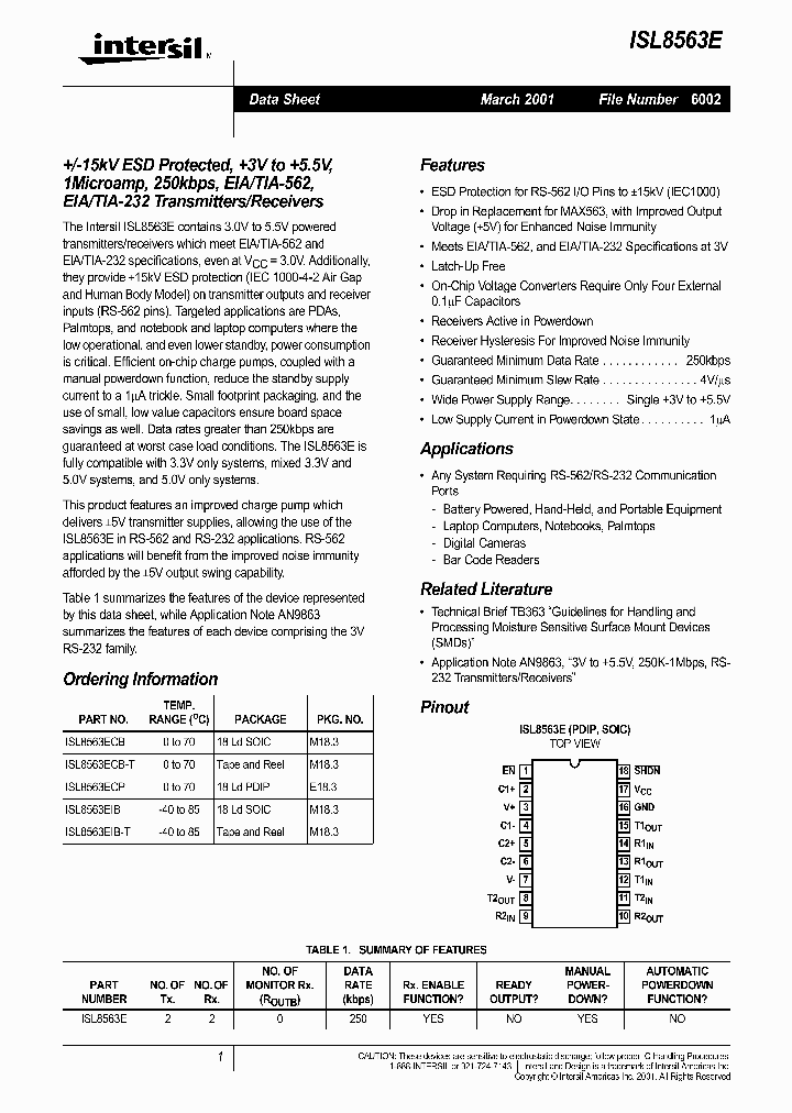 ISL8563E_840007.PDF Datasheet
