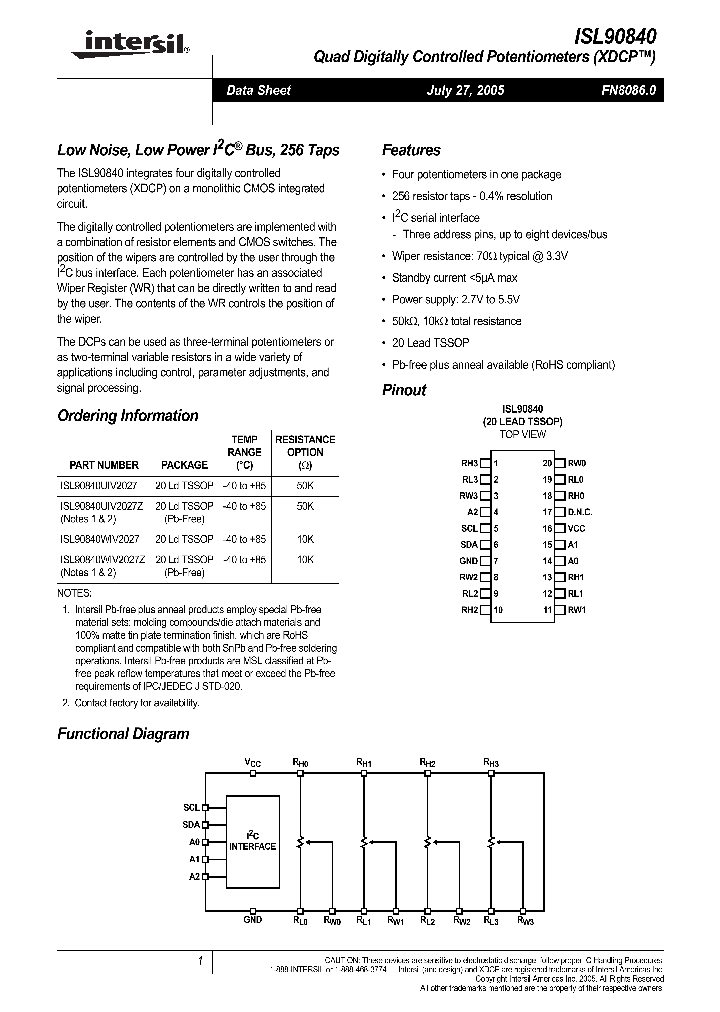ISL90840_709623.PDF Datasheet