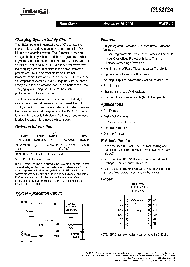 ISL9212A_665677.PDF Datasheet