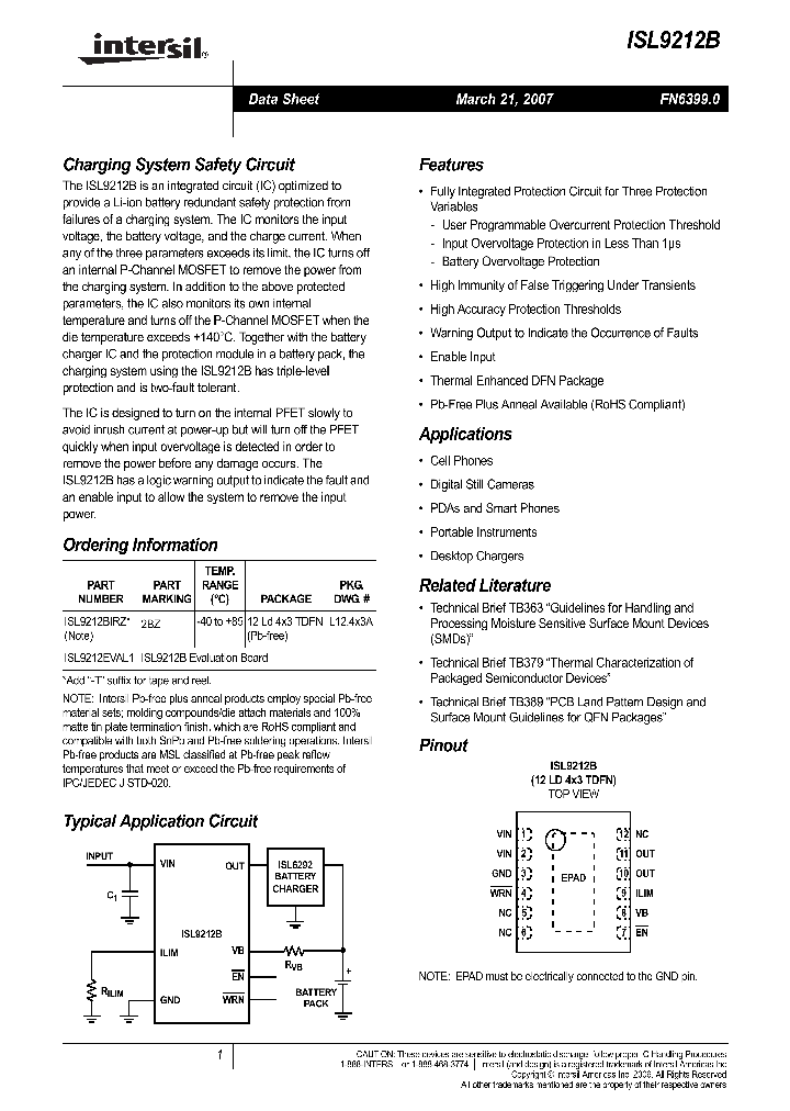 ISL9212B_665679.PDF Datasheet