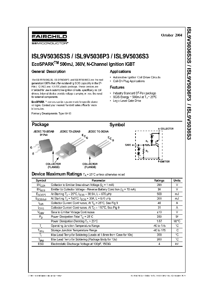 ISL9V5036S3S04_703872.PDF Datasheet