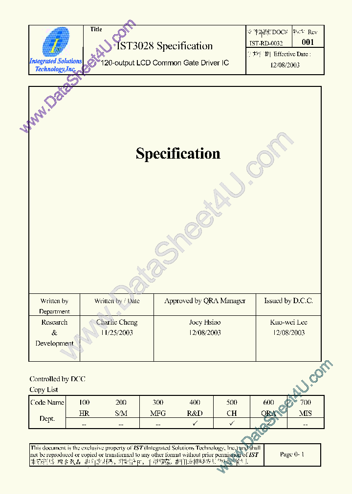 IST3028_897239.PDF Datasheet