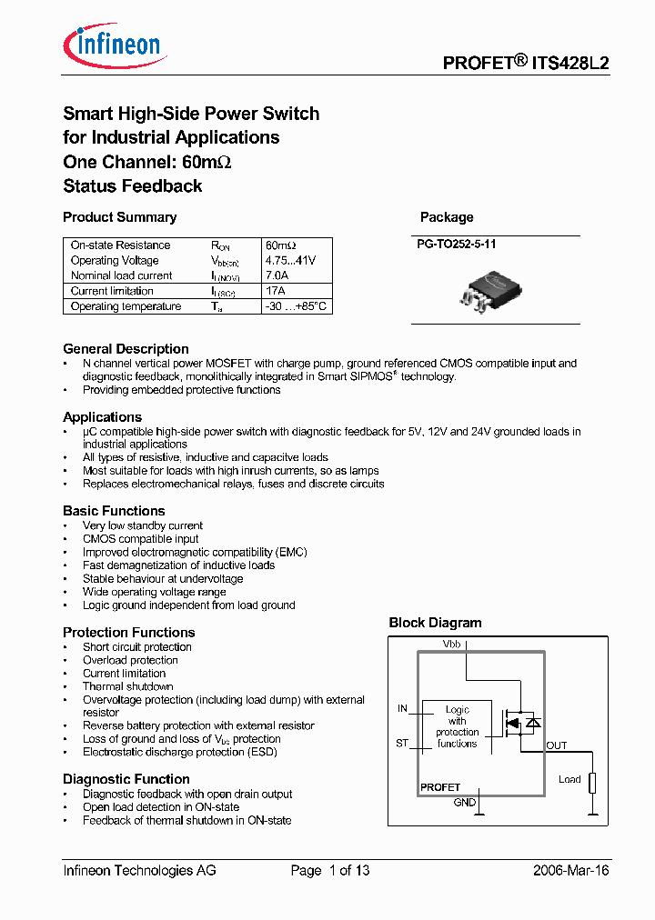 ITS428L2_658561.PDF Datasheet