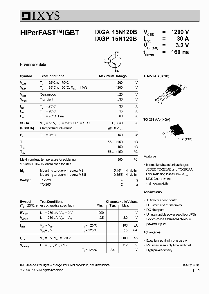 IXGA15N120B_663825.PDF Datasheet