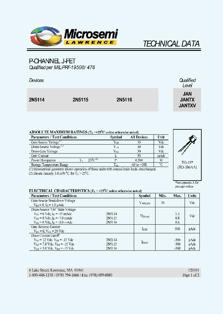 JAN2N5114_856270.PDF Datasheet