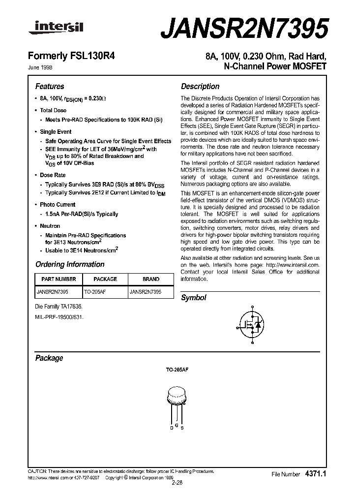 JANSR2N7395_681734.PDF Datasheet
