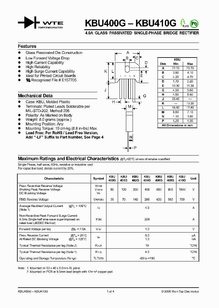 KBU400G06_950188.PDF Datasheet