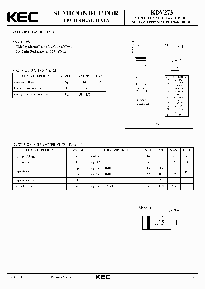 KDV273_875204.PDF Datasheet