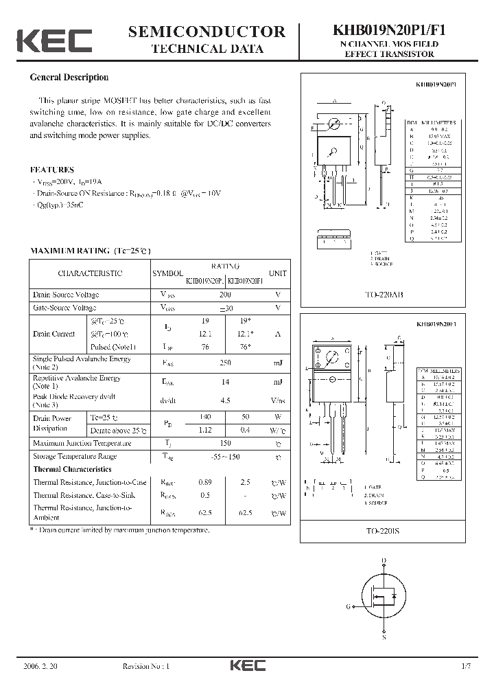 KHB019N20F1_710628.PDF Datasheet