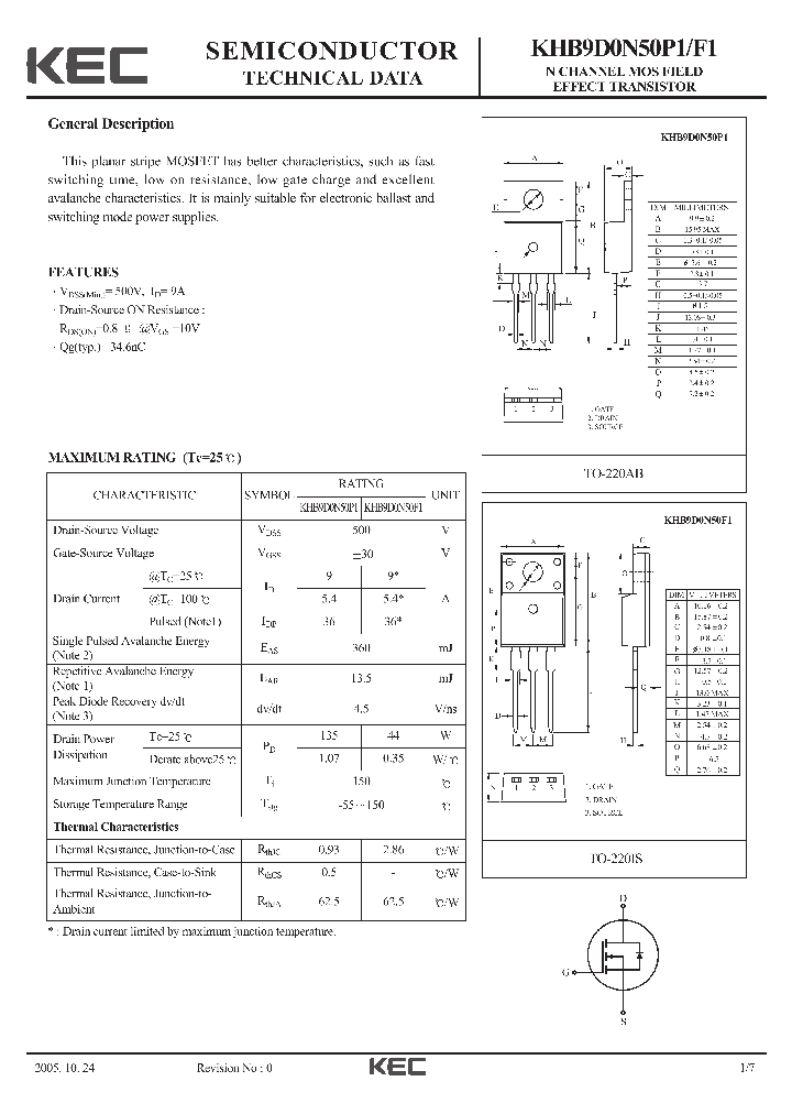 KHB9D0N50F1_714138.PDF Datasheet