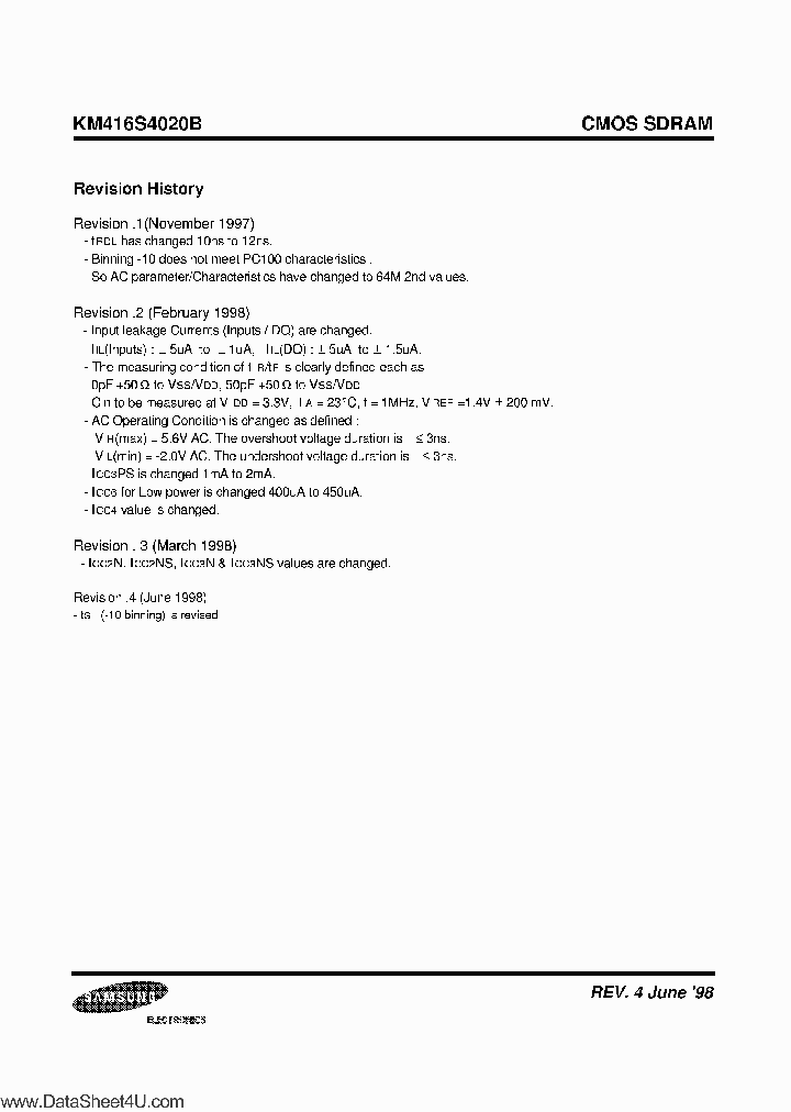 KM416S4020B_932177.PDF Datasheet