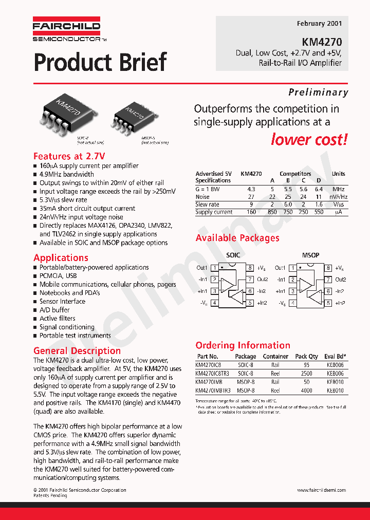 KM4270_842901.PDF Datasheet