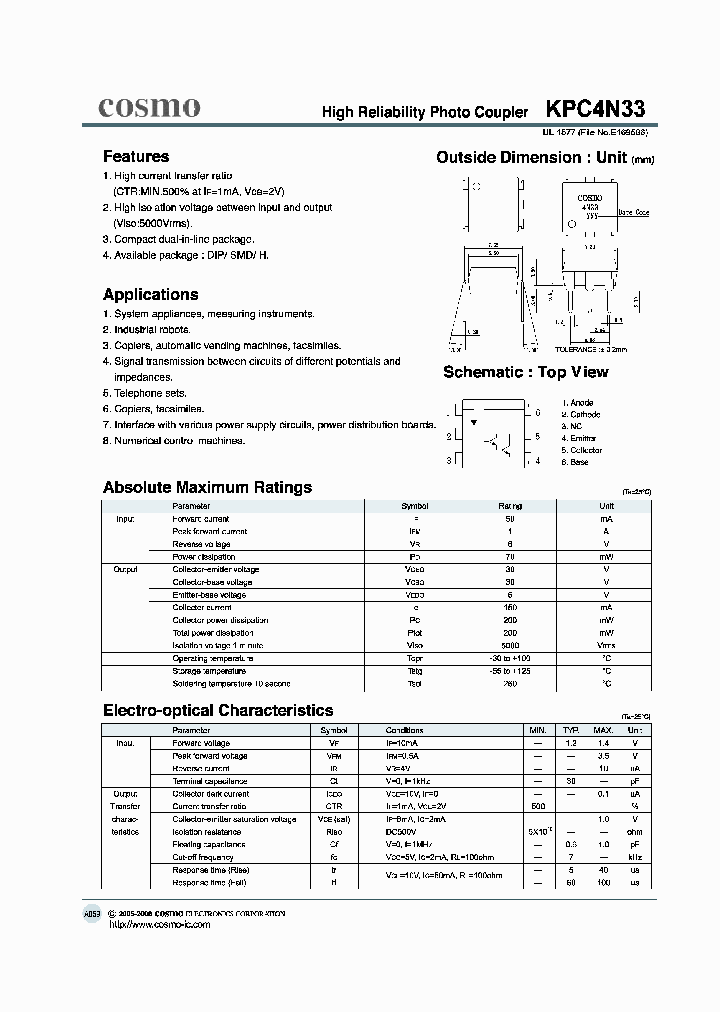 KPC4N33_607758.PDF Datasheet