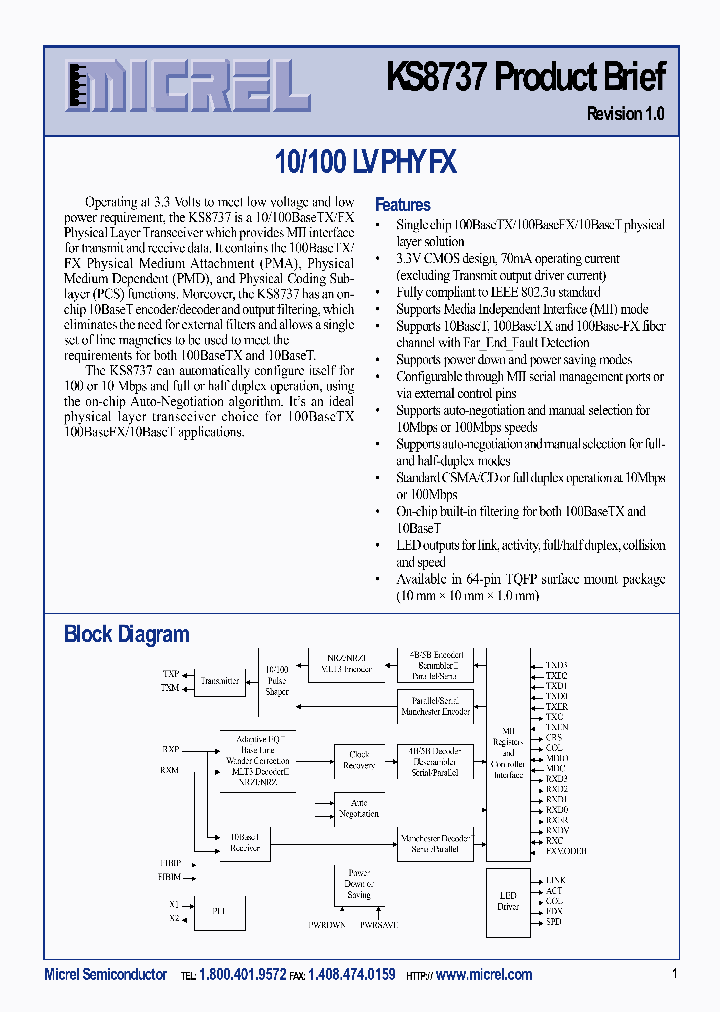 KS8737_818226.PDF Datasheet