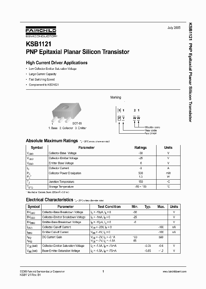 KSB112105_701093.PDF Datasheet
