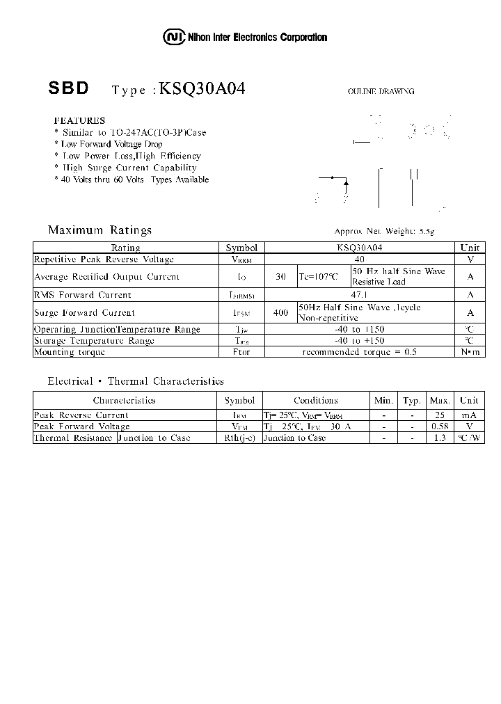 KSQ30A04_921185.PDF Datasheet